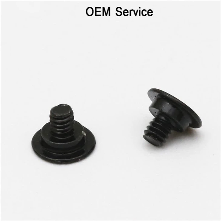 Black Zinc Plated Phillips Machine Screw