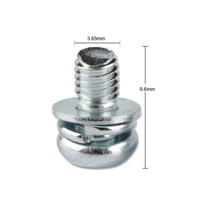 Custom Pan Head Phillips Screws With Washer
