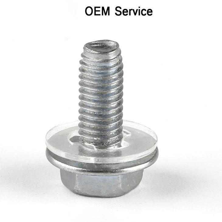 Hex Screws With Metal Nylon Washer