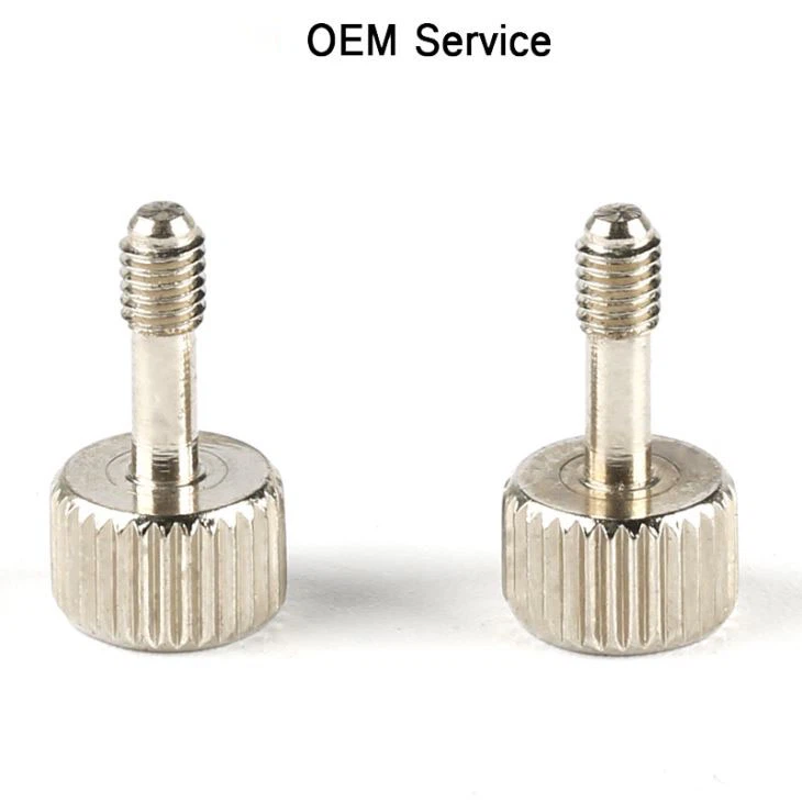 Half Threaded Knurled Thumb Screw